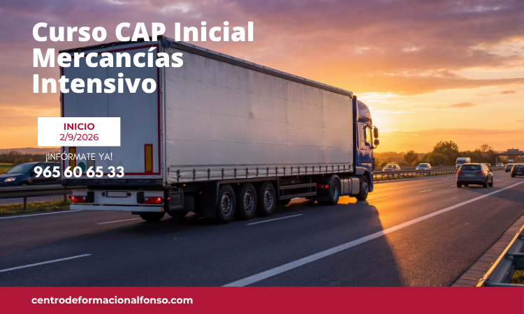 Curso CAP Inicial Mercancías Intensivo